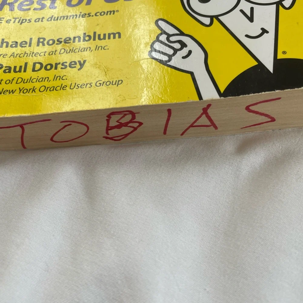 Oracle PL/SQL For Dummies Book - Picture 3 of 3